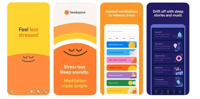 mobile sales apps: Headspace