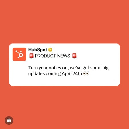 HubSpot also uses these coming soon Instagram captions.