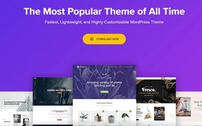 astra wordpress theme.webp?width=650&height=407&name=astra wordpress theme - 30 of the Best Free WordPress Blog Themes in 2023