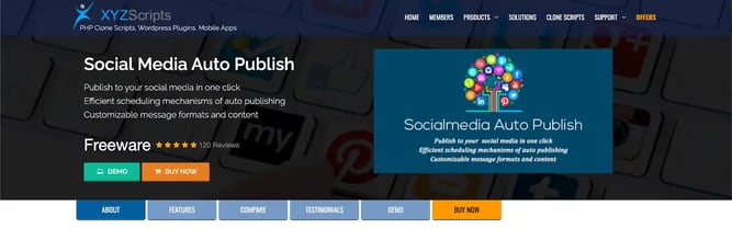 automatic post to facebook from wordpress plugin: social media auto publish