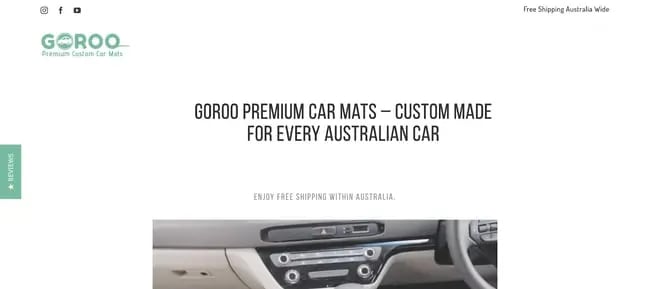Goroo Avada theme website example