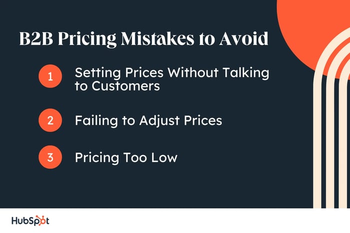 B2B pricing mistakes to avoid
