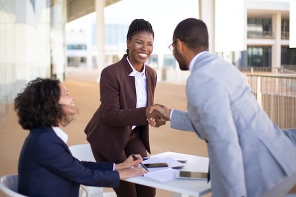 Woman gets promoted to managerial role after impressing leaders