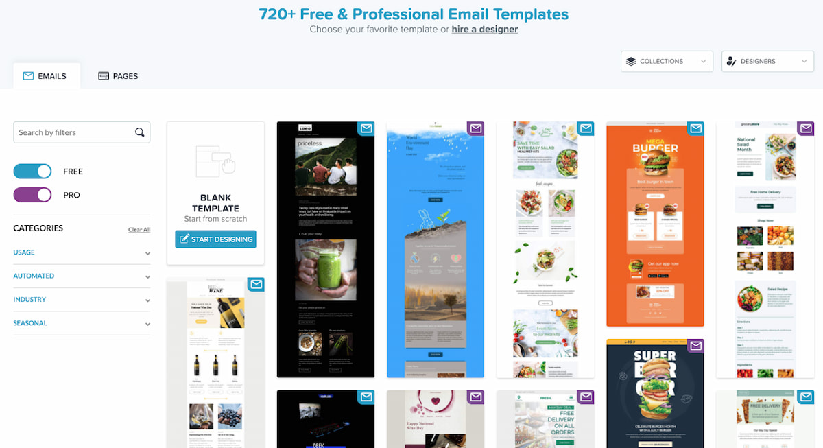 create html email template free