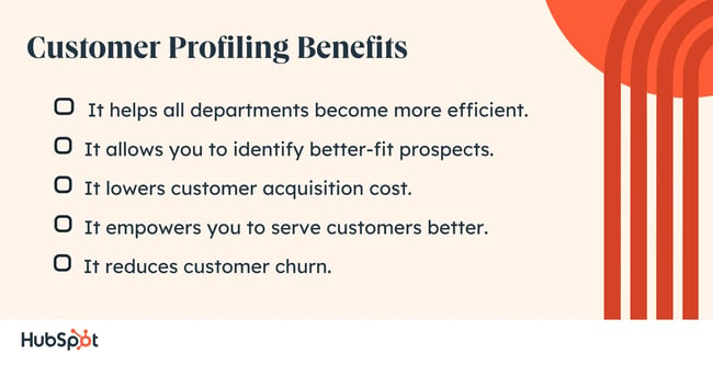 customer profiling benefits