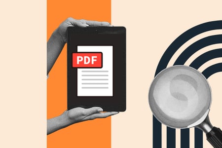 marketer researching the best free PDF readers