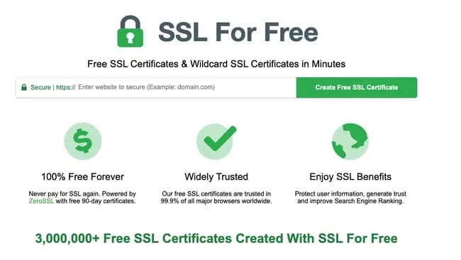Best Free SSL Certificate: SSL for Free