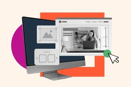 best leadpages alternatives: image shows computer with a leadpage on it 