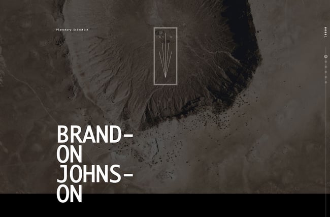 best personal websites: brandon johnson