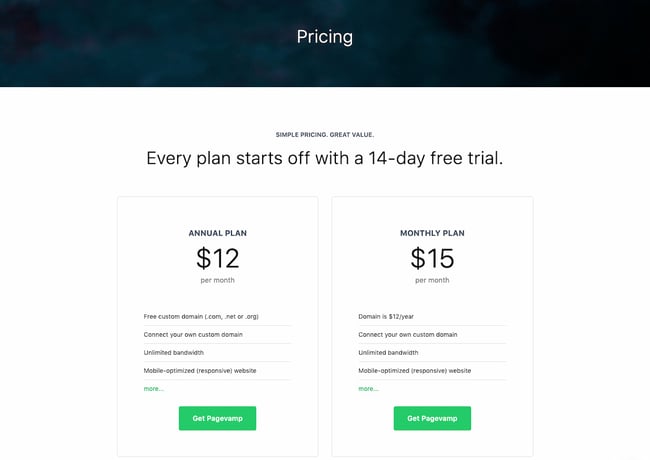 best pricing page examples pagevamp.jpeg?width=650&name=best pricing page examples pagevamp - 12 Best Pricing Page Examples To Inspire Your Own Design