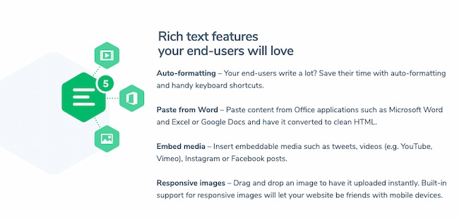 WYSIWYG HTML Editor with Collaborative Rich Text Editing