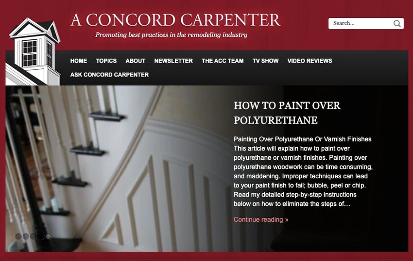 A Concord Carpenter Homepage