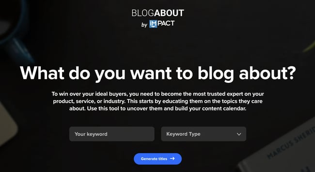 content strategy plan, blogabout