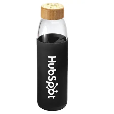 Help employees stay hydrated with a water bottle swag gift.