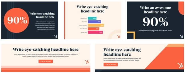 branding style guide: designed templates