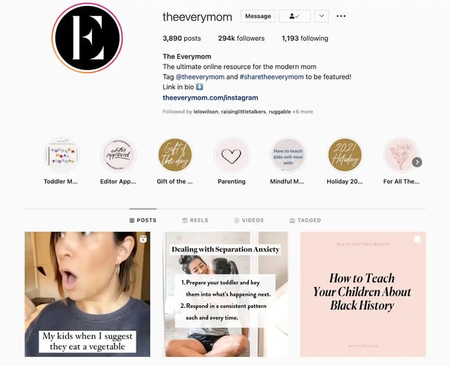 Best Brands on Instagram: The Every Mom