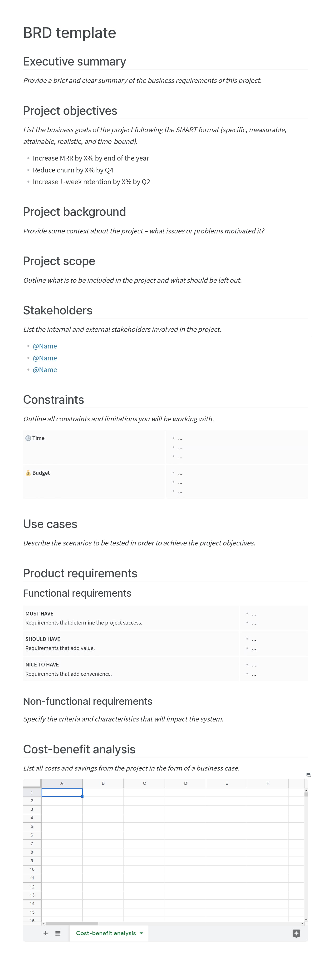 The Business Requirement Document What It Is and How to Write It [+5