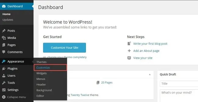 how to design a button wordpress