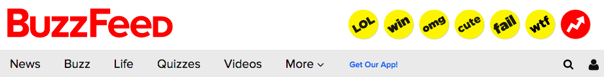 Tiêu đề trang web BuzzFeed