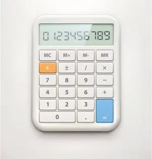 calculating the ROI of inbound campaign: image shows a calculator