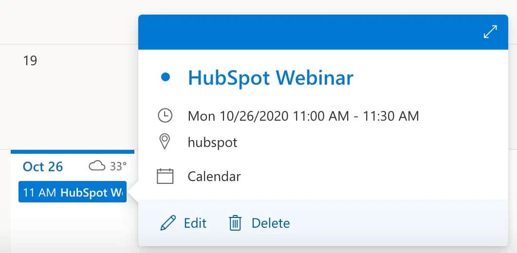 Outlook calendar event;  how to send a calendar invitation