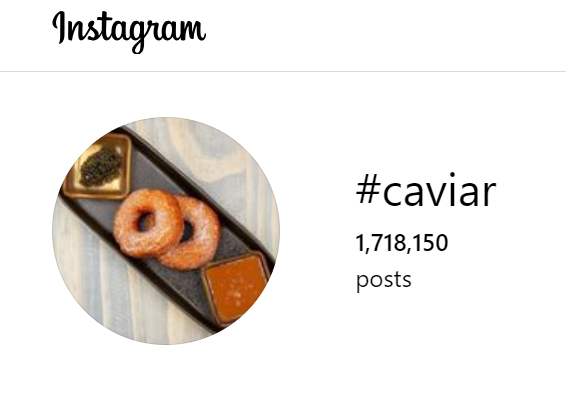 caviar bump hashtag.png?width=566&height=395&name=caviar bump hashtag - A Fishful of Dollars: What Marketers Can Learn from the Gen Z Caviar Bump