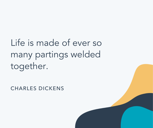 Famous quote by Charles Dickens