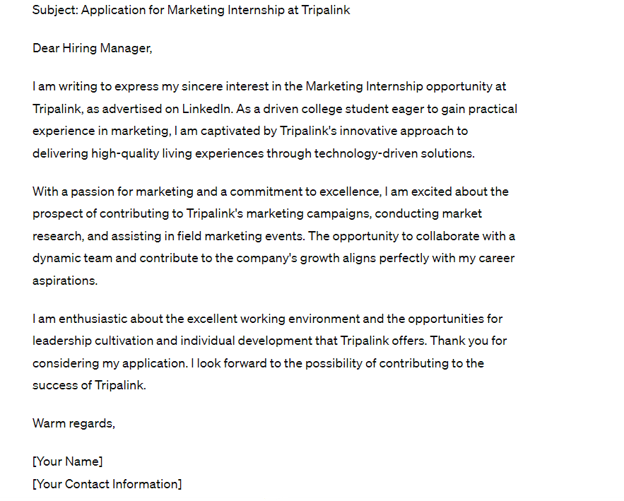 chatGPT%20three.png?width=883&height=709&name=chatGPT%20three - I Asked ChatGPT to Write 10 Different Marketing Internship Emails — Here&#039;s What I Got