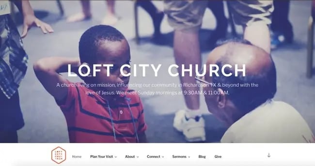 church websites: Loft City Church