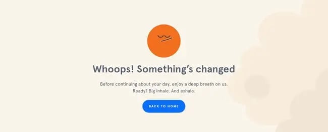 404 error pages headspace 
