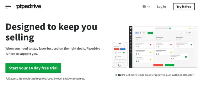 client relationship management software  pipedrive