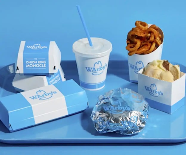 co-branding partnership examples: arby's and warby parker