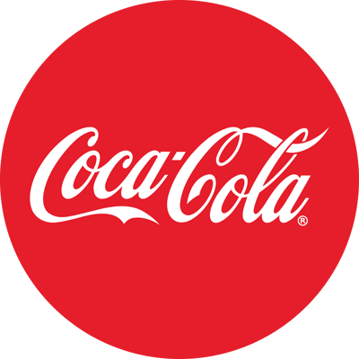Brand logo examples:  coca cola