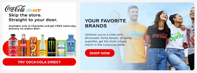 Branding example: Coca-Cola