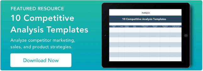 Competitive Analysis Matrix Sample Ppt Files 