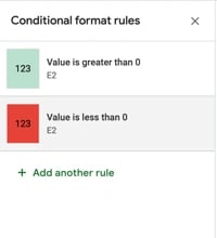 conditional formatting step 6