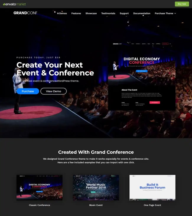 Grand Conference WordPress theme