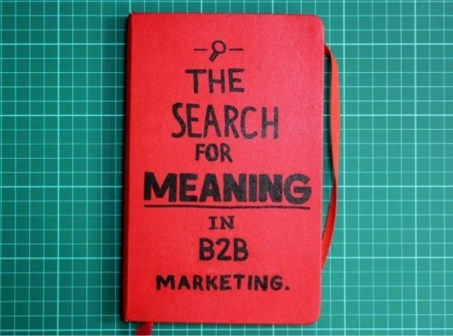 Velocity Partners search for meaning in b2b marketing