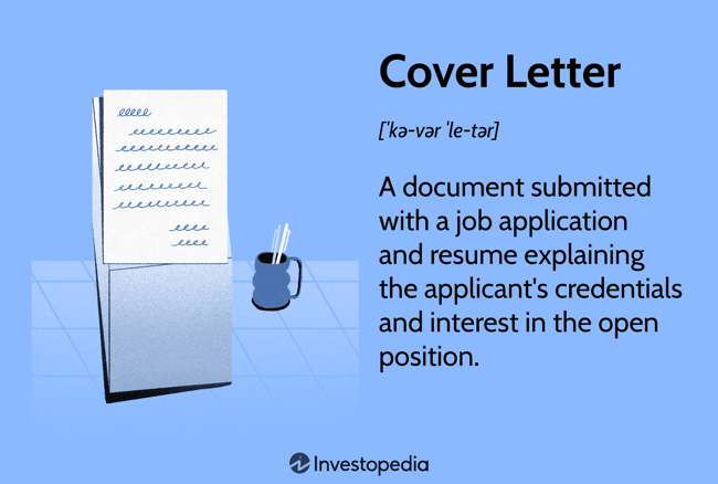 is a cover letter necessary, definition of a cover letter