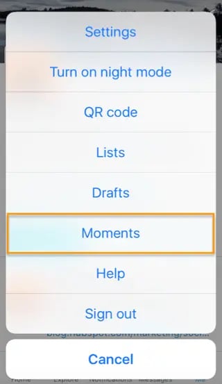 create twitter moments_step2