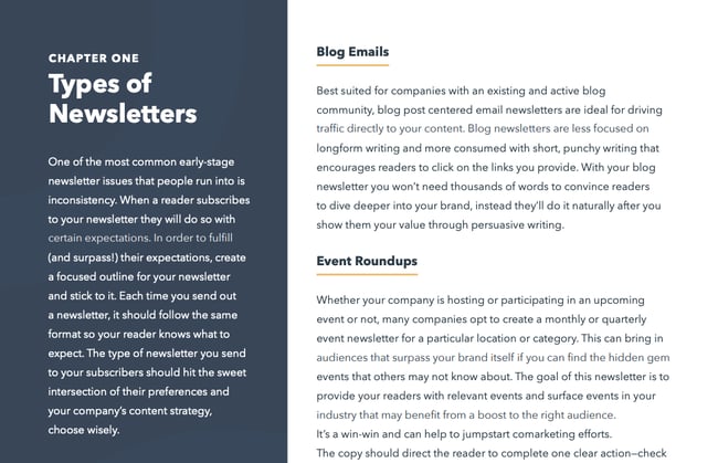 How To Create An Email Newsletter: Newsletter Types