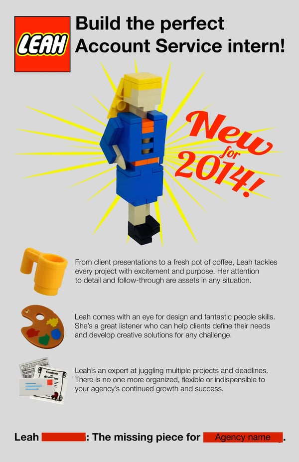 LEGO Ad resume