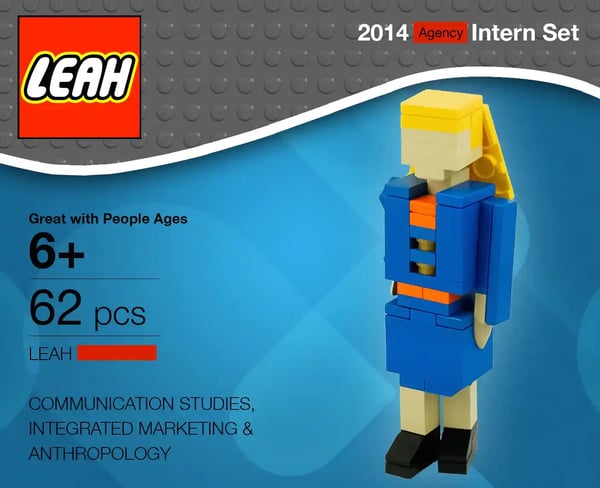 LEGO advertisement resume