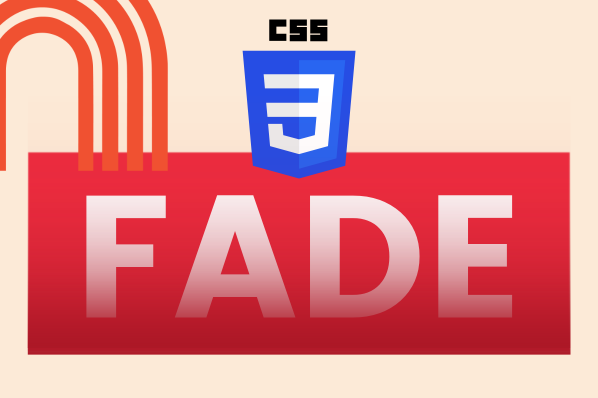 text fade: css faded text illustration, opacity transition CSS 