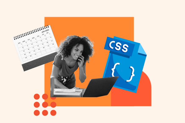 woman learning about css reset