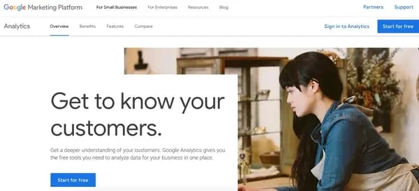 google analytics Custom Reporting Tool