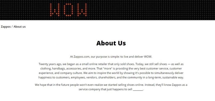 Wow-Zappos