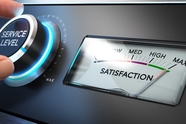 Customer satisfaction levels