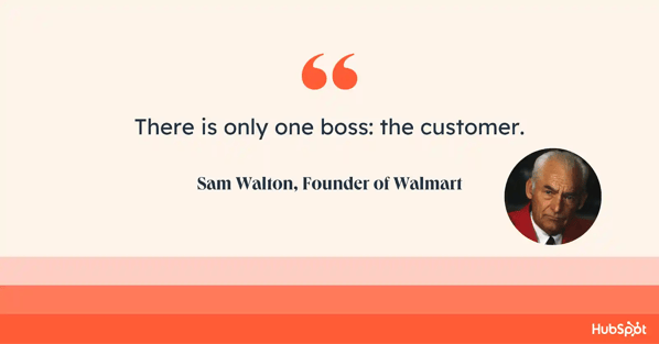 customer satisfaction quotes, Sam Walton