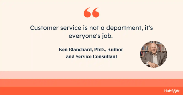 customer satisfaction quotes, Ken Blanchard